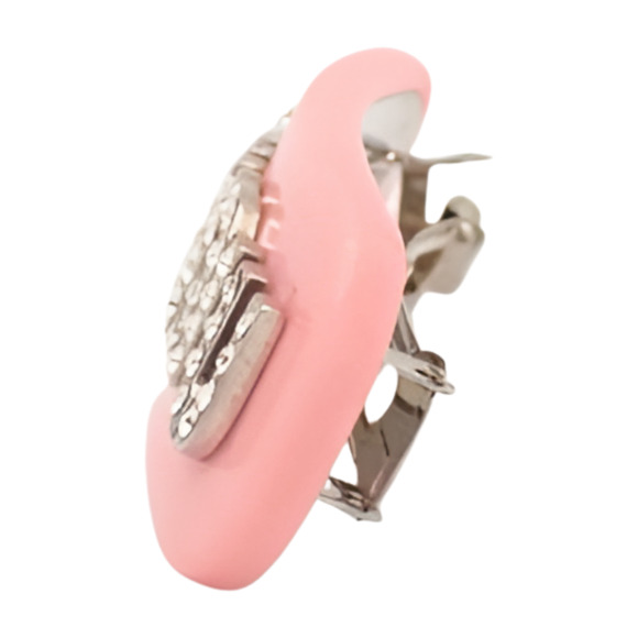6568 - Miu Miu Hair Barrette Pink main image 4